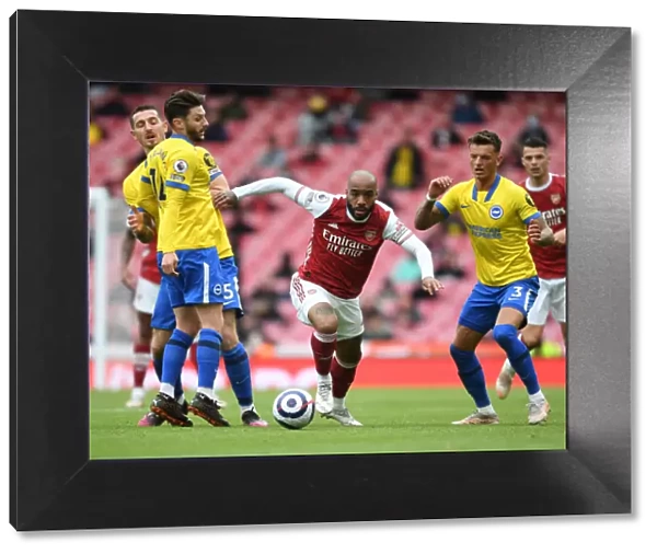 Alexis Lacazette's Thrilling Goal: Arsenal Secures Victory Over Brighton (2020-21 Premier League)
