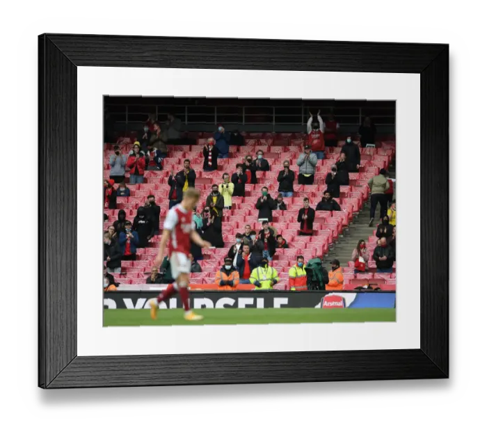 Framed Print : Arsenal Fans Bid Farewell to Martin Odegaard with a Standing Ovation at Emirates Stadium Framed Print : Arsenal Fans Bid Farewell to Martin Odegaard with a Standing Ovation at Emirates Stadium