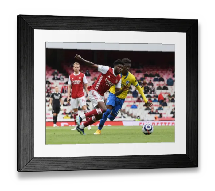 Framed Print : Arsenal vs Brighton: Thomas Partey Clashes with Yves Bissouma in Premier League Showdown (2020-21) Framed Print : Arsenal vs Brighton: Thomas Partey Clashes with Yves Bissouma in Premier League Showdown (2020-21)