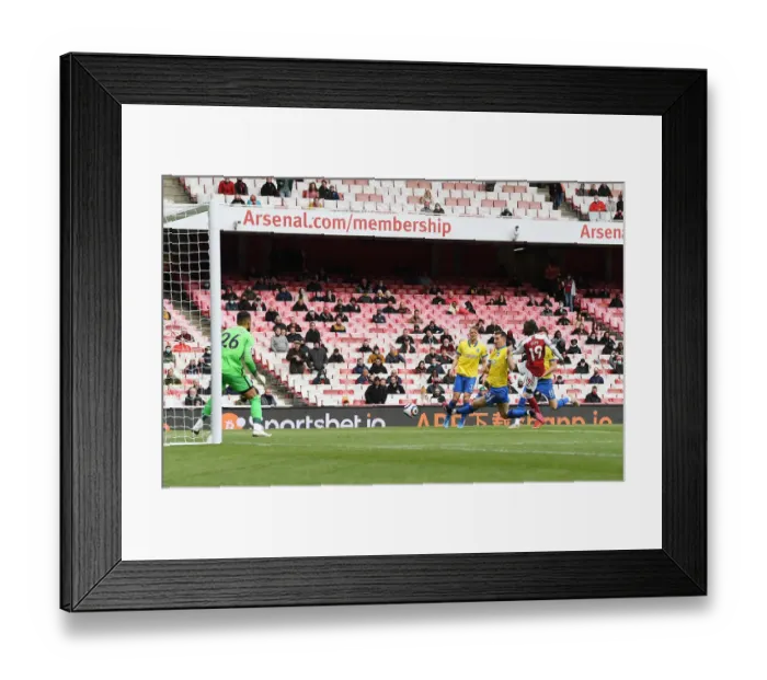 Framed Print : Pepe Scores the Opener: Arsenal Triumphs Over Brighton in 2020-21 Premier League (Exclusive Image) Framed Print : Pepe Scores the Opener: Arsenal Triumphs Over Brighton in 2020-21 Premier League (Exclusive Image)