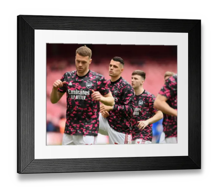 Framed Print : Arsenal's Granit Xhaka: Pre-Match Focus vs Brighton & Hove Albion (Premier League 2020-21) Framed Print : Arsenal's Granit Xhaka: Pre-Match Focus vs Brighton & Hove Albion (Premier League 2020-21)