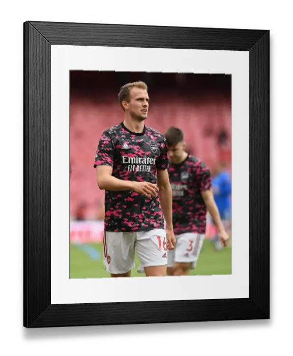 Framed Print : Rob Holding: Pre-Match Concentration Ahead of Arsenal vs Brighton & Hove Albion (Premier League 2020-21) Framed Print : Rob Holding: Pre-Match Concentration Ahead of Arsenal vs Brighton & Hove Albion (Premier League 2020-21)