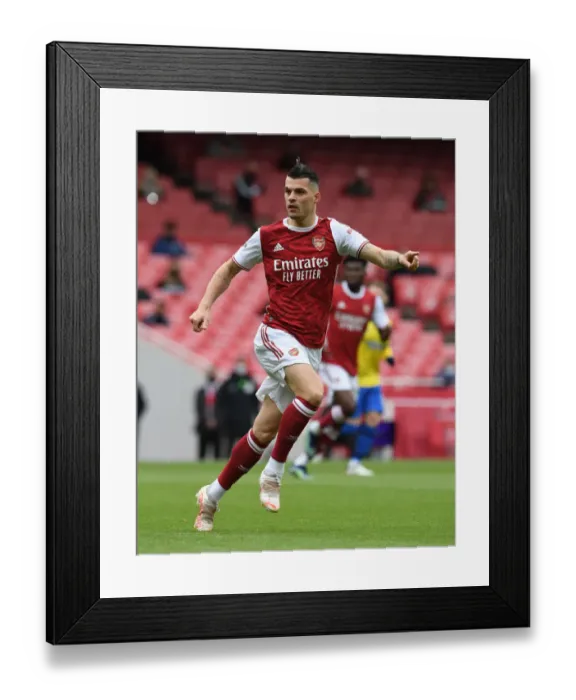 Framed Print : Granit Xhaka in Action: Arsenal vs Brighton & Hove Albion, Premier League 2020-21 Framed Print : Granit Xhaka in Action: Arsenal vs Brighton & Hove Albion, Premier League 2020-21