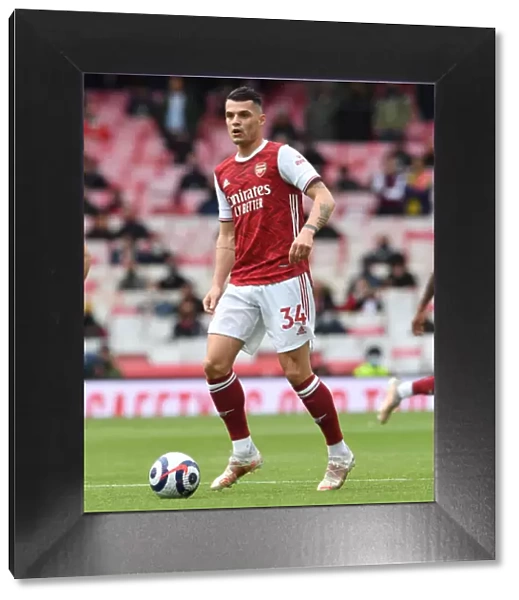 Granit Xhaka: In Action for Arsenal Against Brighton & Hove Albion (Premier League 2020-21)