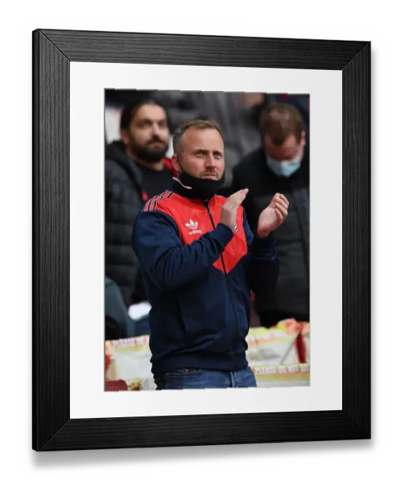 Framed Print : Sea of Passion: Arsenal Fans United at Emirates Stadium Framed Print : Sea of Passion: Arsenal Fans United at Emirates Stadium