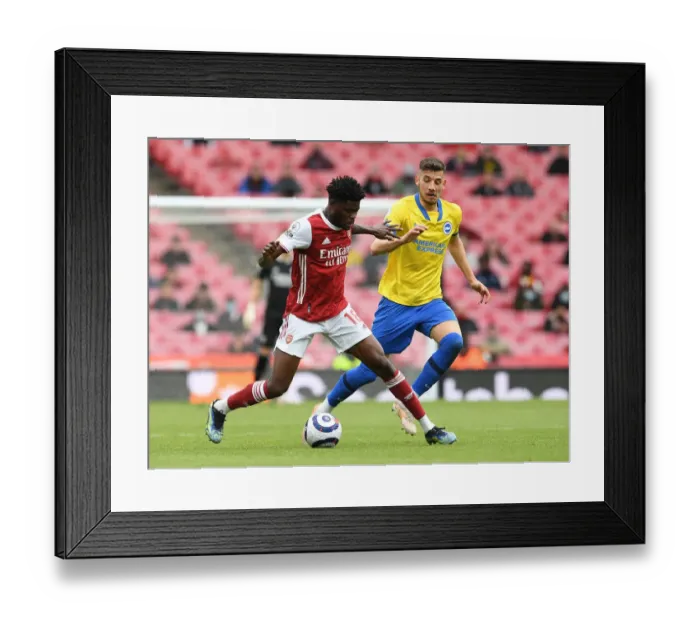 Framed Print : Thomas Partey vs Jakub Moder: Intense Rivalry Unfolds - Arsenal vs Brighton (2020-21) Framed Print : Thomas Partey vs Jakub Moder: Intense Rivalry Unfolds - Arsenal vs Brighton (2020-21)