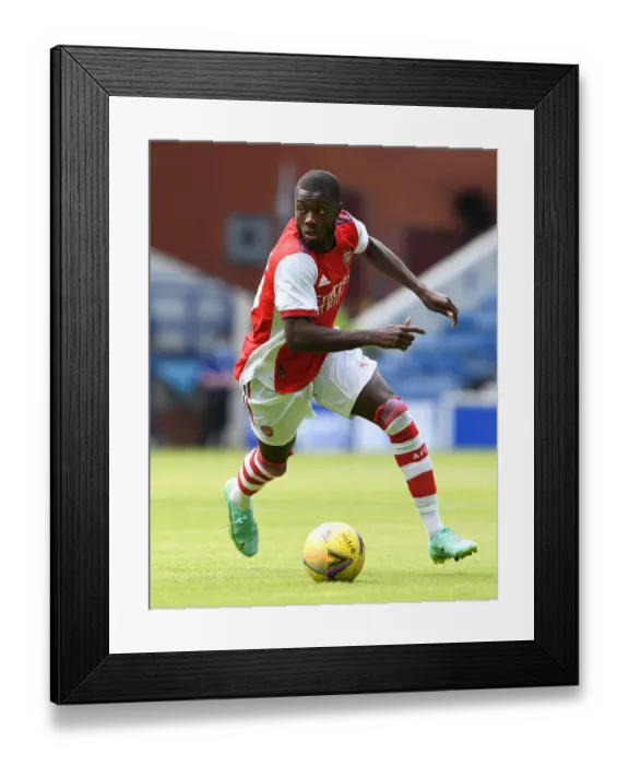 Framed Print : Arsenal's Nicolas Pepe in Action: Glasgow Rangers Pre-Season Clash 2021 Framed Print : Arsenal's Nicolas Pepe in Action: Glasgow Rangers Pre-Season Clash 2021