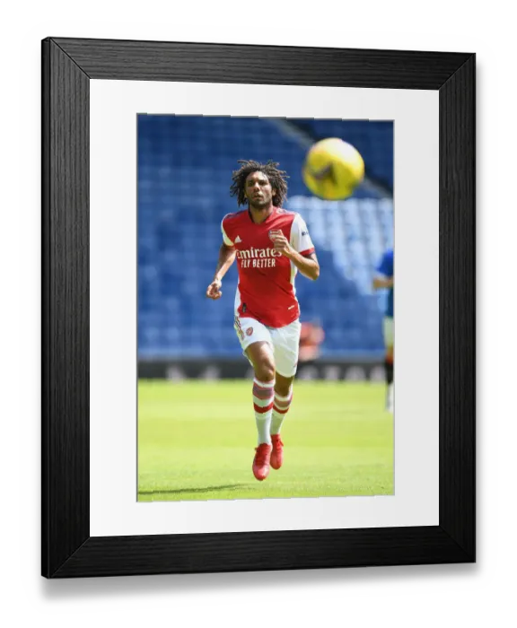 Framed Print : Arsenal's Mo Elneny in Action: Arsenal vs. Glasgow Rangers (2021-22 Pre-Season Friendly) Framed Print : Arsenal's Mo Elneny in Action: Arsenal vs. Glasgow Rangers (2021-22 Pre-Season Friendly)