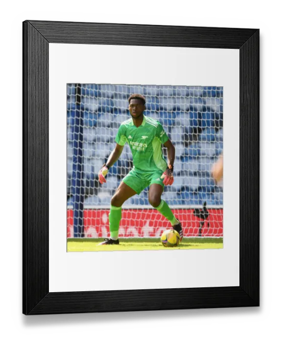Framed Print : Arthur Okonkwo Faces Rangers at Ibrox Stadium: Arsenal's Pre-Season Clash in Glasgow Framed Print : Arthur Okonkwo Faces Rangers at Ibrox Stadium: Arsenal's Pre-Season Clash in Glasgow