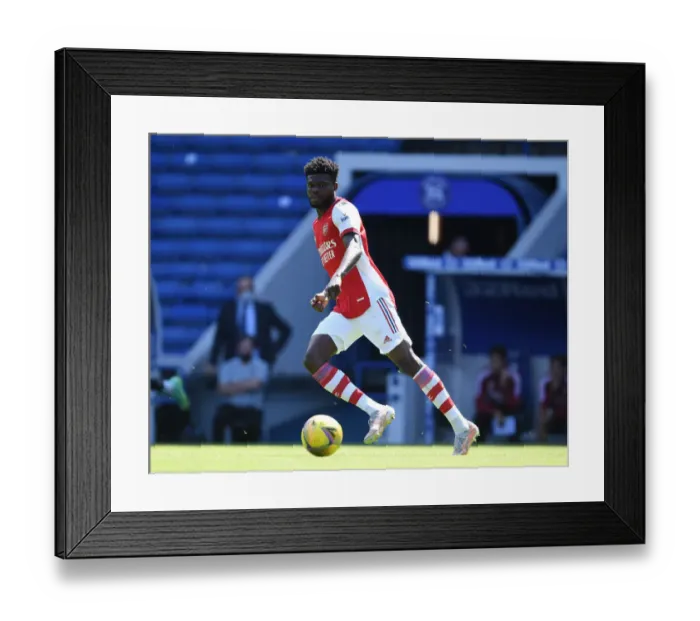 Framed Print : Thomas Partey in Action: Arsenal vs Rangers Pre-Season Friendly, Glasgow 2021 Framed Print : Thomas Partey in Action: Arsenal vs Rangers Pre-Season Friendly, Glasgow 2021