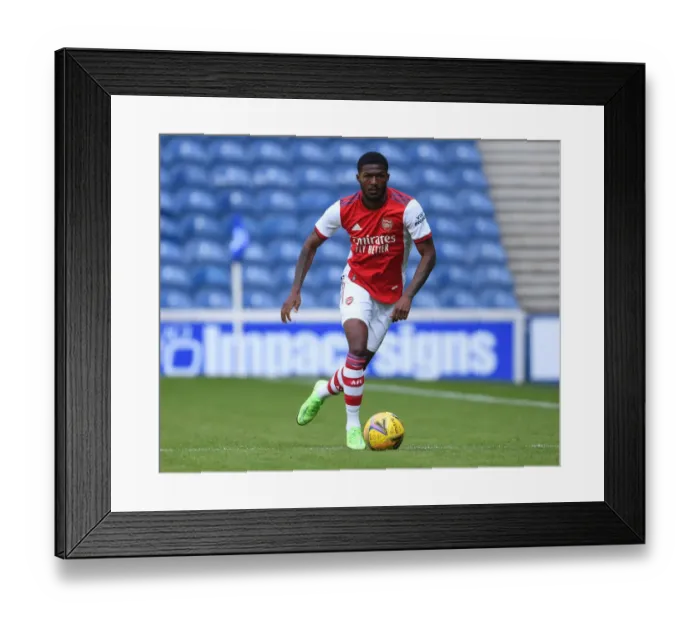 Framed Print : Arsenal's Ainsley Maitland-Niles in Action against Rangers in Glasgow Pre-Season Friendly Framed Print : Arsenal's Ainsley Maitland-Niles in Action against Rangers in Glasgow Pre-Season Friendly