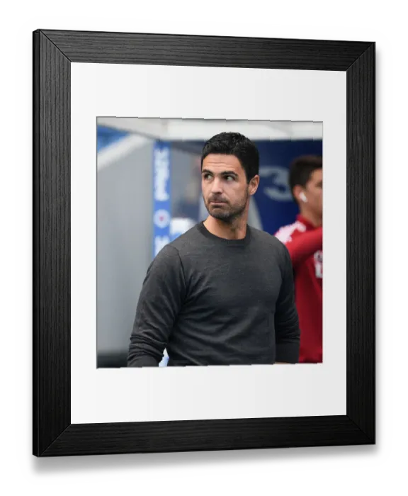 Framed Print : Mikel Arteta at Ibrox: Arsenal Manager Prepares for Rangers Friendly Framed Print : Mikel Arteta at Ibrox: Arsenal Manager Prepares for Rangers Friendly