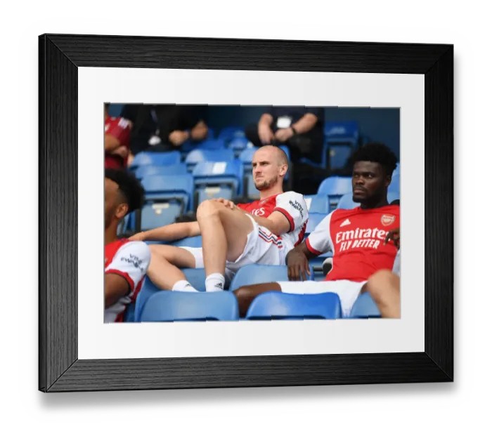 Framed Print : Arsenal's Rob Holding in Action at Ibrox Stadium during Rangers Pre-Season Friendly, 2021 Framed Print : Arsenal's Rob Holding in Action at Ibrox Stadium during Rangers Pre-Season Friendly, 2021