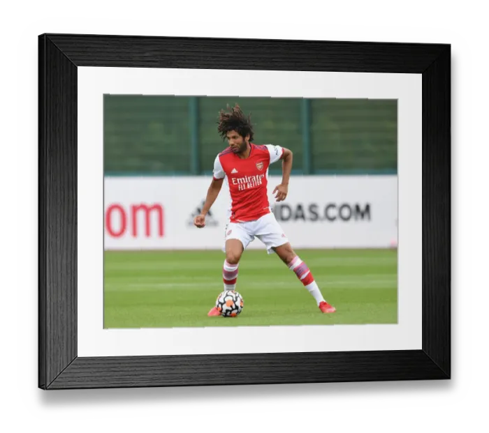 Framed Print : Arsenal's Mohamed Elneny in Action: Arsenal vs Millwall (2021-22) Pre-Season Friendly Framed Print : Arsenal's Mohamed Elneny in Action: Arsenal vs Millwall (2021-22) Pre-Season Friendly