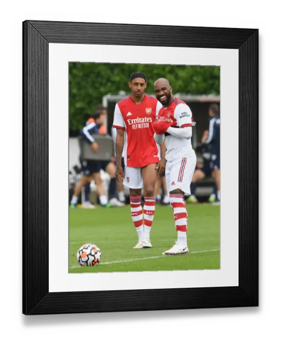 Framed Print : Arsenal's Alexandre Lacazette in Action: Arsenal vs Millwall (2021-22) Pre-Season Friendly Framed Print : Arsenal's Alexandre Lacazette in Action: Arsenal vs Millwall (2021-22) Pre-Season Friendly