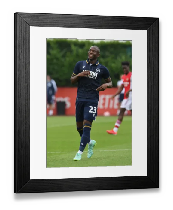 Framed Print : Arsenal vs Millwall: Benik Afobe Faces His Former Team in Pre-Season Friendly