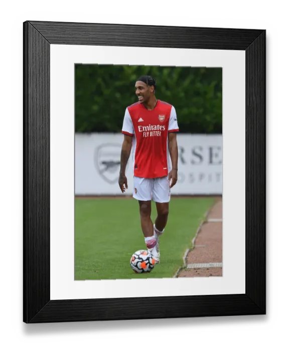 Framed Print : Arsenal's Aubameyang Scores in Pre-Season Victory Over Millwall