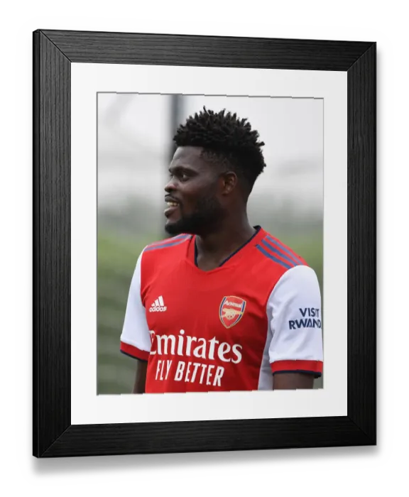 Framed Print : Thomas Partey in Action: Arsenal's Pre-Season Battle against Millwall Framed Print : Thomas Partey in Action: Arsenal's Pre-Season Battle against Millwall