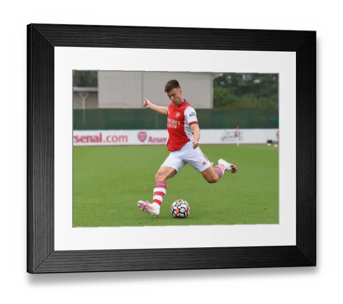 Framed Print : Arsenal's Kieran Tierney in Action during Pre-Season Match against Millwall Framed Print : Arsenal's Kieran Tierney in Action during Pre-Season Match against Millwall