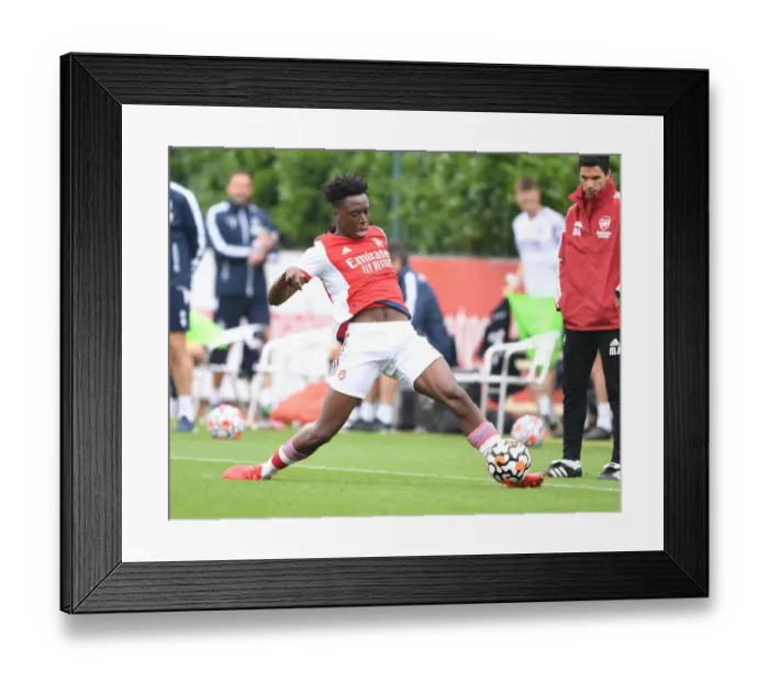 Framed Print : Arsenal's Sambi Shines in Pre-Season Clash Against Millwall
