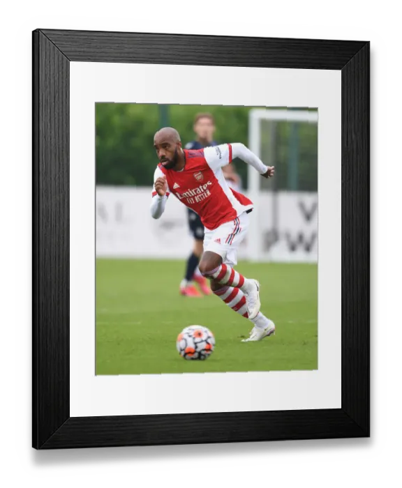 Framed Print : Alexis Lacazette in Pre-Season Form: Arsenal's Star Strikers Shines Against Millwall (2021-22) Framed Print : Alexis Lacazette in Pre-Season Form: Arsenal's Star Strikers Shines Against Millwall (2021-22)