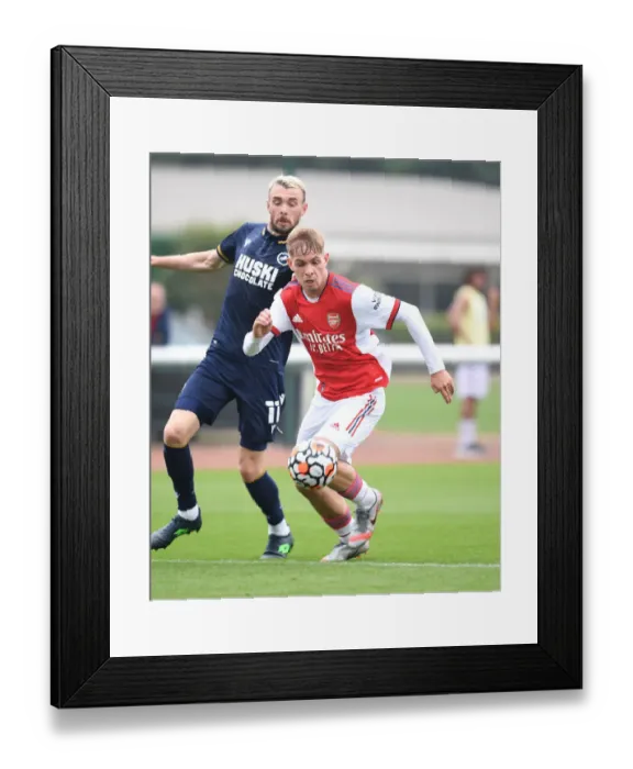 Framed Print : Emile Smith Rowe in Action: Arsenal's Pre-Season Showdown Against Millwall