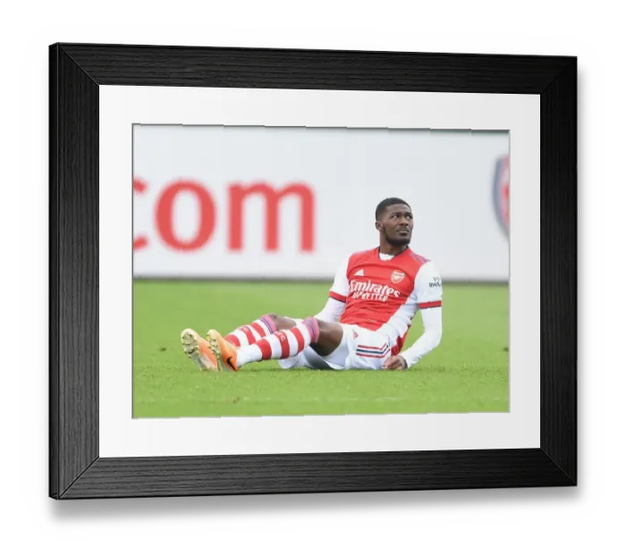 Framed Print : Arsenal's Ainsley Maitland-Niles Shines in Pre-Season Form Against Millwall