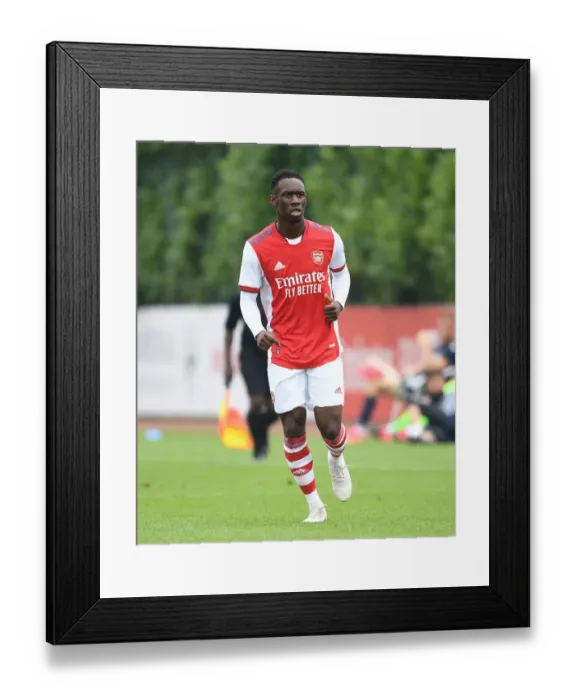 Framed Print : Arsenal's Flo Balogun Shines in Pre-Season Victory Over Millwall