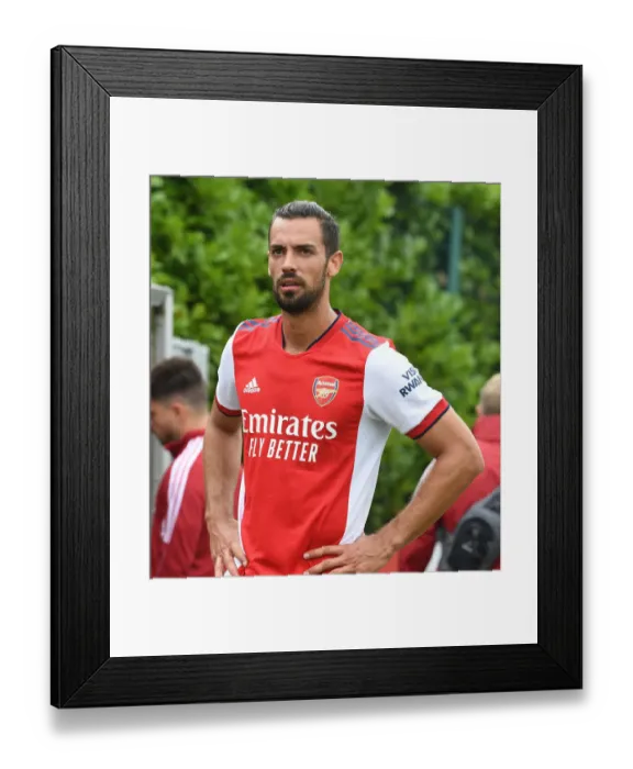 Framed Print : Arsenal's Pablo Mari in Pre-Season Form: Arsenal v Millwall (2021-22) Framed Print : Arsenal's Pablo Mari in Pre-Season Form: Arsenal v Millwall (2021-22)