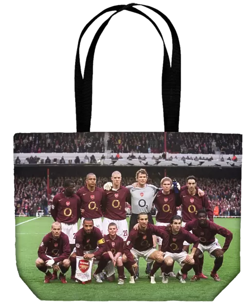 The Arsenal team. Arsenal 1: 0 Villarreal