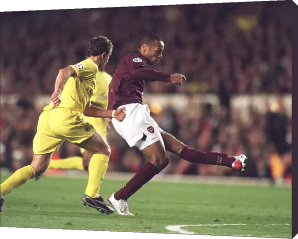 Thierry Henry (Arsenal) Arruabarrena (Villarreal). Arsenal 1: 0 Villarreal