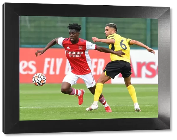 Albert Sambi Lokonga Shines: Arsenal's Standout Performance in Pre-Season Victory over Watford (2021-22)