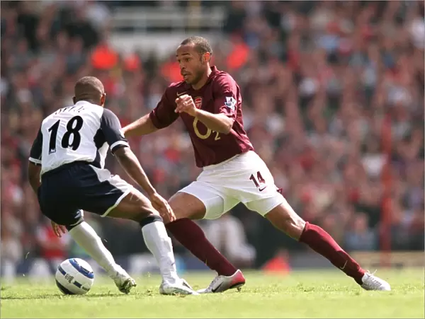 Thierry Henry (Arsenal) Jermaine Defoe (Tottenham)