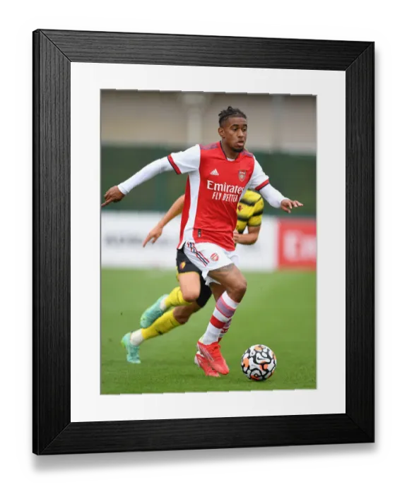 Framed Print : Arsenal's Reiss Nelson Stars in Pre-Season: Arsenal vs. Watford (2021-22) Framed Print : Arsenal's Reiss Nelson Stars in Pre-Season: Arsenal vs. Watford (2021-22)