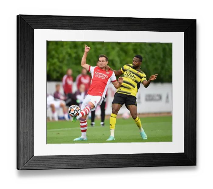Framed Print : Arsenal's Cedric in Action: Arsenal vs. Watford Pre-Season Friendly, July 2021 Framed Print : Arsenal's Cedric in Action: Arsenal vs. Watford Pre-Season Friendly, July 2021