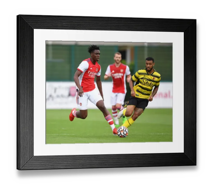 Framed Print : Arsenal FC vs Watford: Pre-Season Friendly, July 2021 Framed Print : Arsenal FC vs Watford: Pre-Season Friendly, July 2021