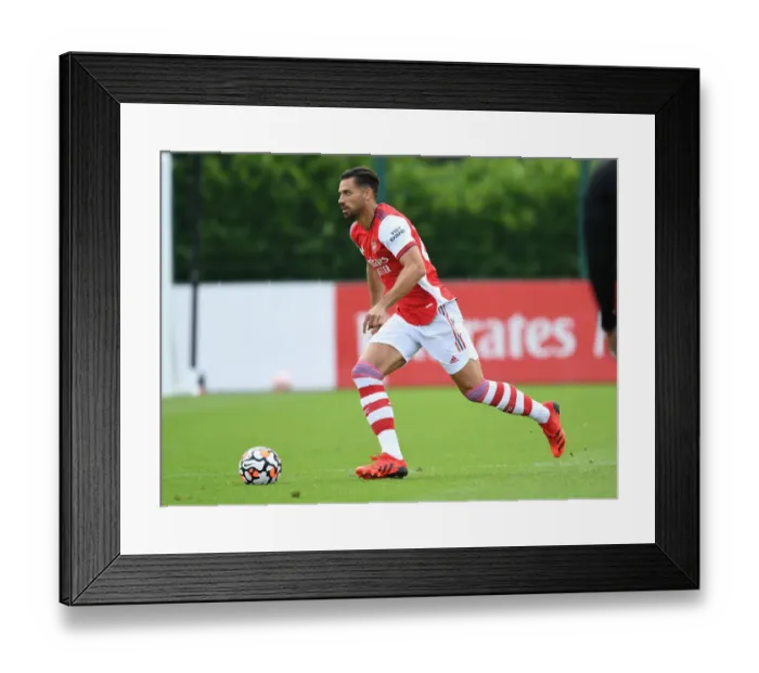 Framed Print : Arsenal's Pablo Mari in Action: Arsenal vs. Watford Pre-Season Clash, 2021 Framed Print : Arsenal's Pablo Mari in Action: Arsenal vs. Watford Pre-Season Clash, 2021