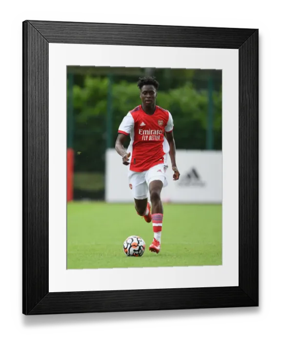 Framed Print : Arsenal's Sambi Shines in Pre-Season Victory Over Watford (2021-22) Framed Print : Arsenal's Sambi Shines in Pre-Season Victory Over Watford (2021-22)