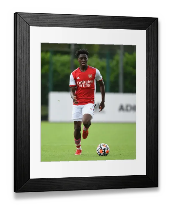 Framed Print : Arsenal's Sambi Shines in Pre-Season: Arsenal vs. Watford, 2021