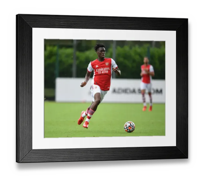 Framed Print : Arsenal's Sambi in Pre-Season Action Against Watford