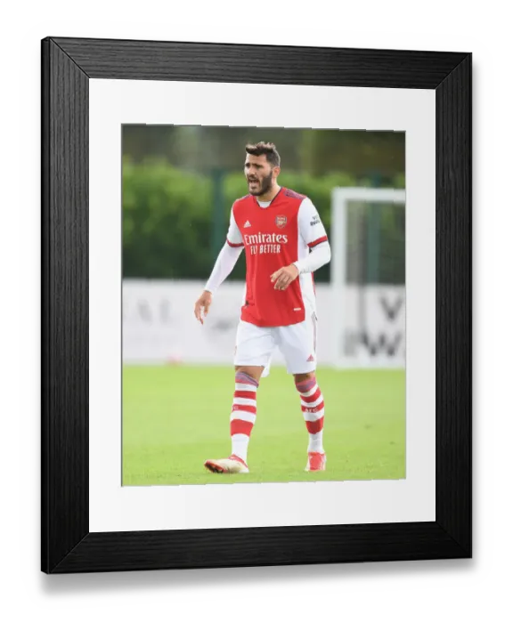 Framed Print : Arsenal's Sead Kolasinac in Action: Arsenal vs. Watford Pre-Season Match, 2021 Framed Print : Arsenal's Sead Kolasinac in Action: Arsenal vs. Watford Pre-Season Match, 2021