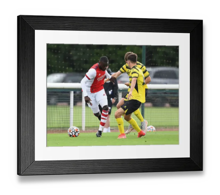 Framed Print : Arsenal's Nicolas Pepe in Action: Arsenal vs. Watford Pre-Season Clash, 2021-22 Framed Print : Arsenal's Nicolas Pepe in Action: Arsenal vs. Watford Pre-Season Clash, 2021-22