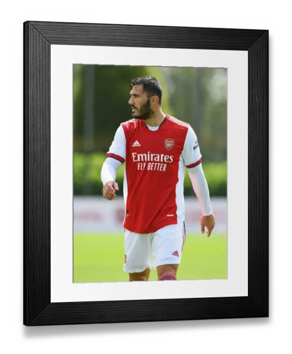 Framed Print : Arsenal's Sead Kolasinac in Pre-Season Action: Arsenal vs. Watford, 2021-22 Framed Print : Arsenal's Sead Kolasinac in Pre-Season Action: Arsenal vs. Watford, 2021-22