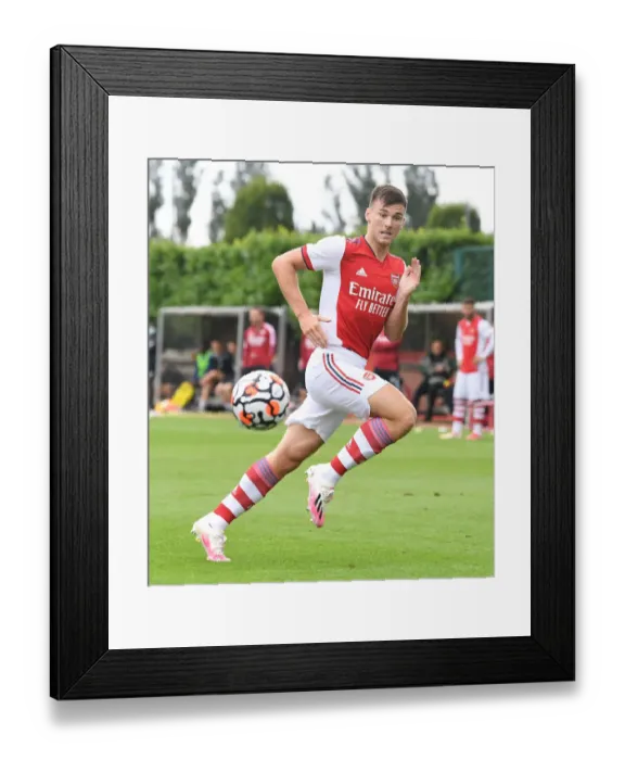Framed Print : Arsenal's Kieran Tierney in Pre-Season Action: Arsenal vs. Watford, 2021 Framed Print : Arsenal's Kieran Tierney in Pre-Season Action: Arsenal vs. Watford, 2021