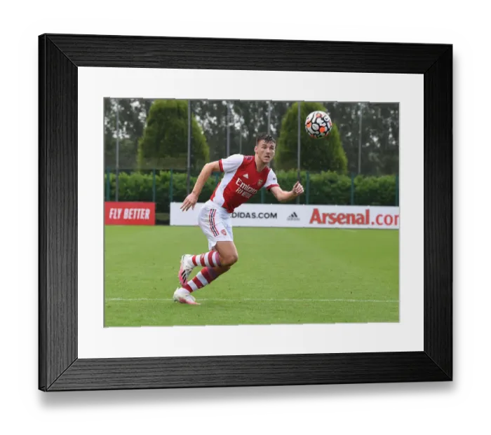 Framed Print : Arsenal's Kieran Tierney in Pre-Season Action: Arsenal vs. Watford, 2021 Framed Print : Arsenal's Kieran Tierney in Pre-Season Action: Arsenal vs. Watford, 2021