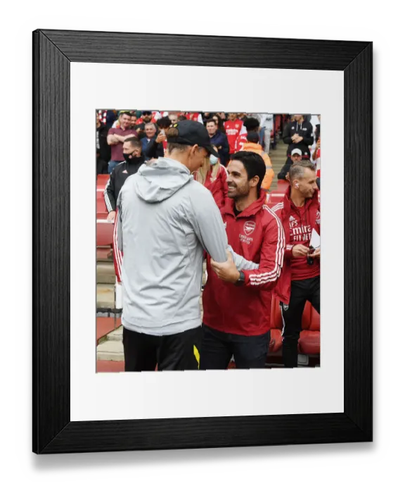 Framed Print : Arsenal vs. Chelsea: Mikel Arteta and Thomas Tuchel Face Off in Pre-Season Friendly Framed Print : Arsenal vs. Chelsea: Mikel Arteta and Thomas Tuchel Face Off in Pre-Season Friendly
