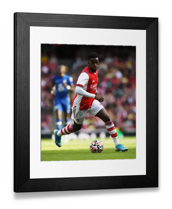 Framed Print : Arsenal vs Chelsea: Clash of the Minds - Arsenal Pre-Season Friendly 2021-22