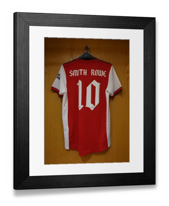 Framed Print : Emile Smith Rowe's Determined Pre-Season Preparation: Arsenal vs Chelsea (2021-22)