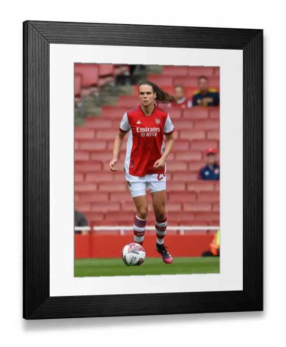 Framed Print : Arsenal's Simone Boye in Action: Arsenal Women vs. Chelsea Women - Mind Series 2021-22