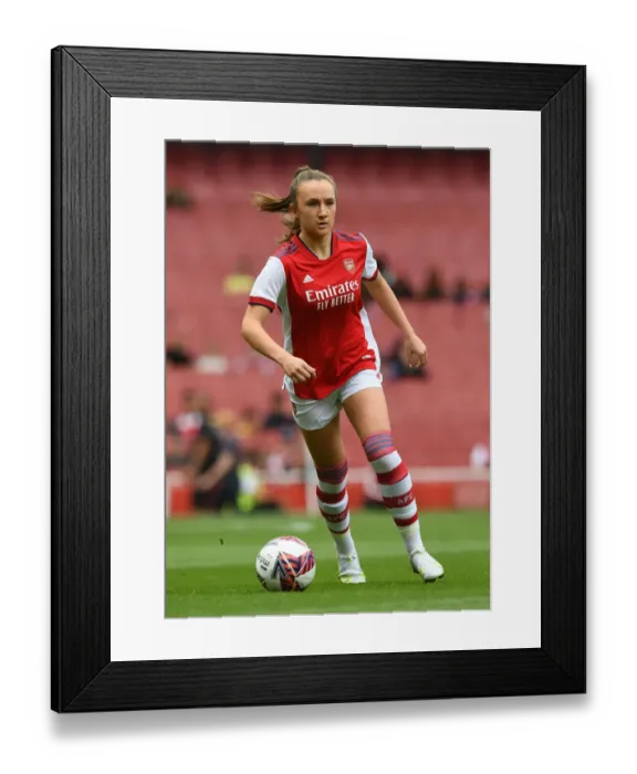Framed Print : Arsenal's Teyah Goldie in Action: Arsenal Women vs Chelsea Women, 2021-22 Season, Emirates Stadium